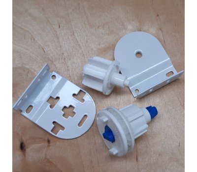 32mm Louvolite Roller End Set (Blue Pin) Medium Duty Easi-Load