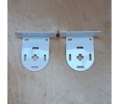 40mm Louvolite Roller Bracket Set