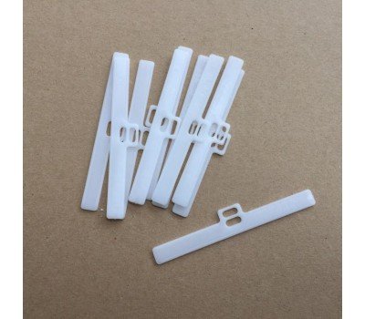Vertical Top Hangers 89mm (3.5") WHITE